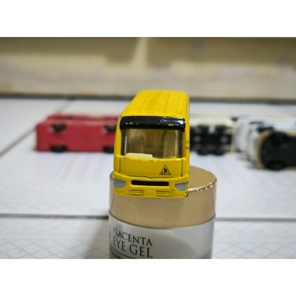 二手玩具汽車-NO.049 豐田COASTER幼兒園巴士 多美小汽車 TOMICA-細節圖2