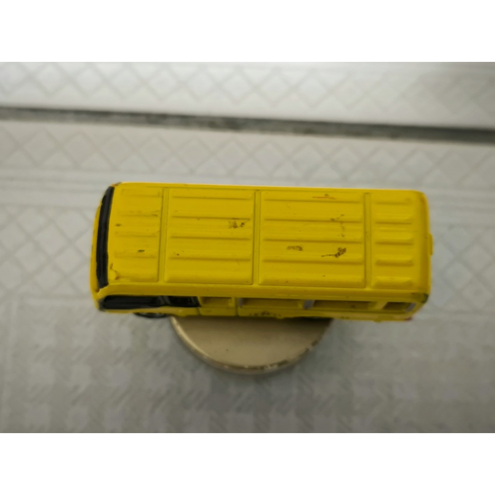 二手玩具汽車-NO.049 豐田COASTER幼兒園巴士 多美小汽車 TOMICA-細節圖3