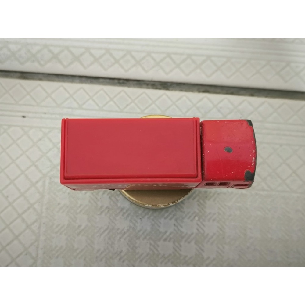 二手玩具汽車-No.37 COCA-COLA EVENT CAR 可口可樂 貨車 多美小汽車 TOMICA-細節圖5