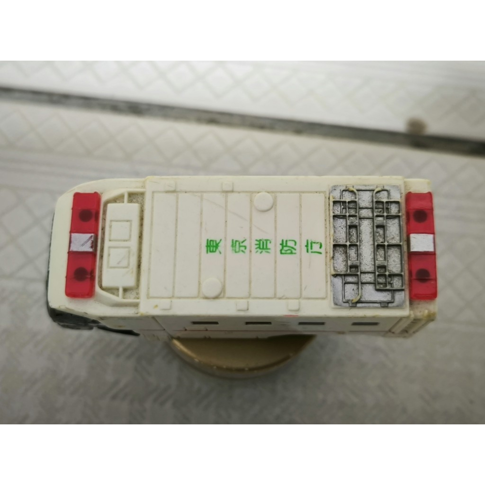 二手玩具汽車-東京消防廳 消防救助機動部隊 機動車 ISUZU GIGA 多美小汽車 TOMICA-細節圖3