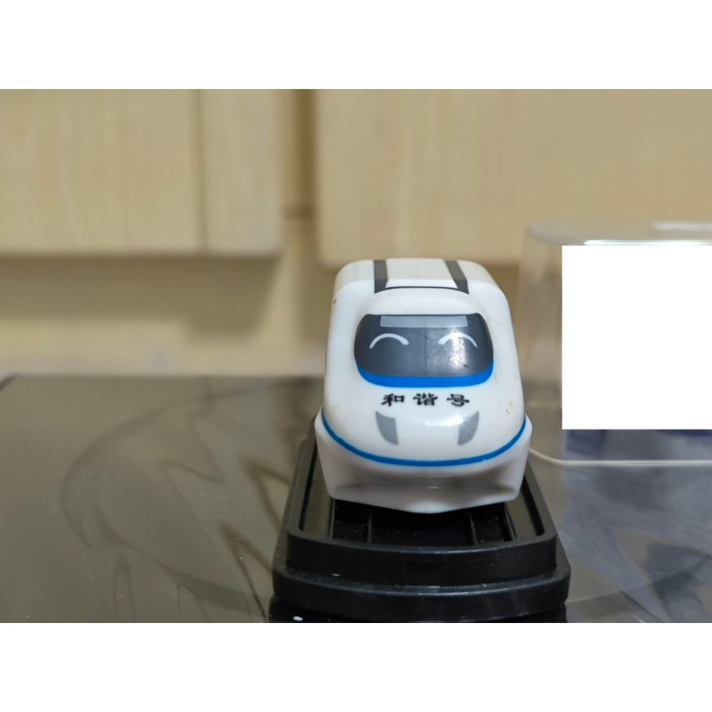 二手玩具汽車-中國鐵路高速列車 CRH2C 和諧號 鐵支路迴力小火車 QV023-細節圖2