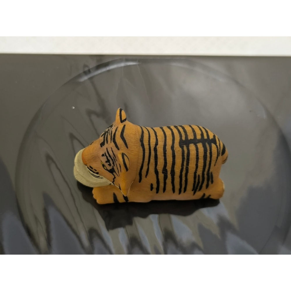 二手玩具汽車-老虎公仔 Q版戽斗迴力車-細節圖5