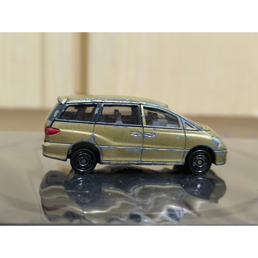 二手玩具汽車-NO.99 豐田 TOYOTA ESTIMA 1/65 TOMICA 多美小汽車-細節圖3