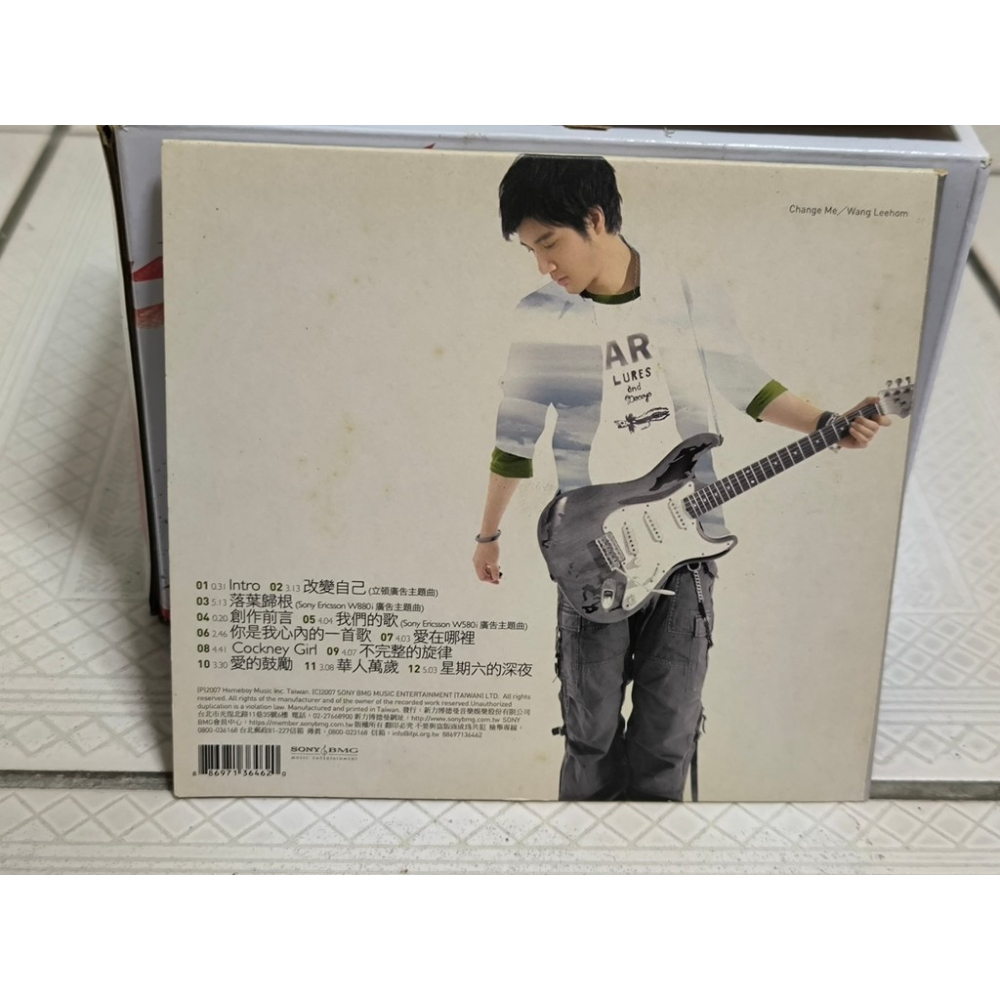 二手CD-王力宏 改變自己 CN1025488-細節圖2