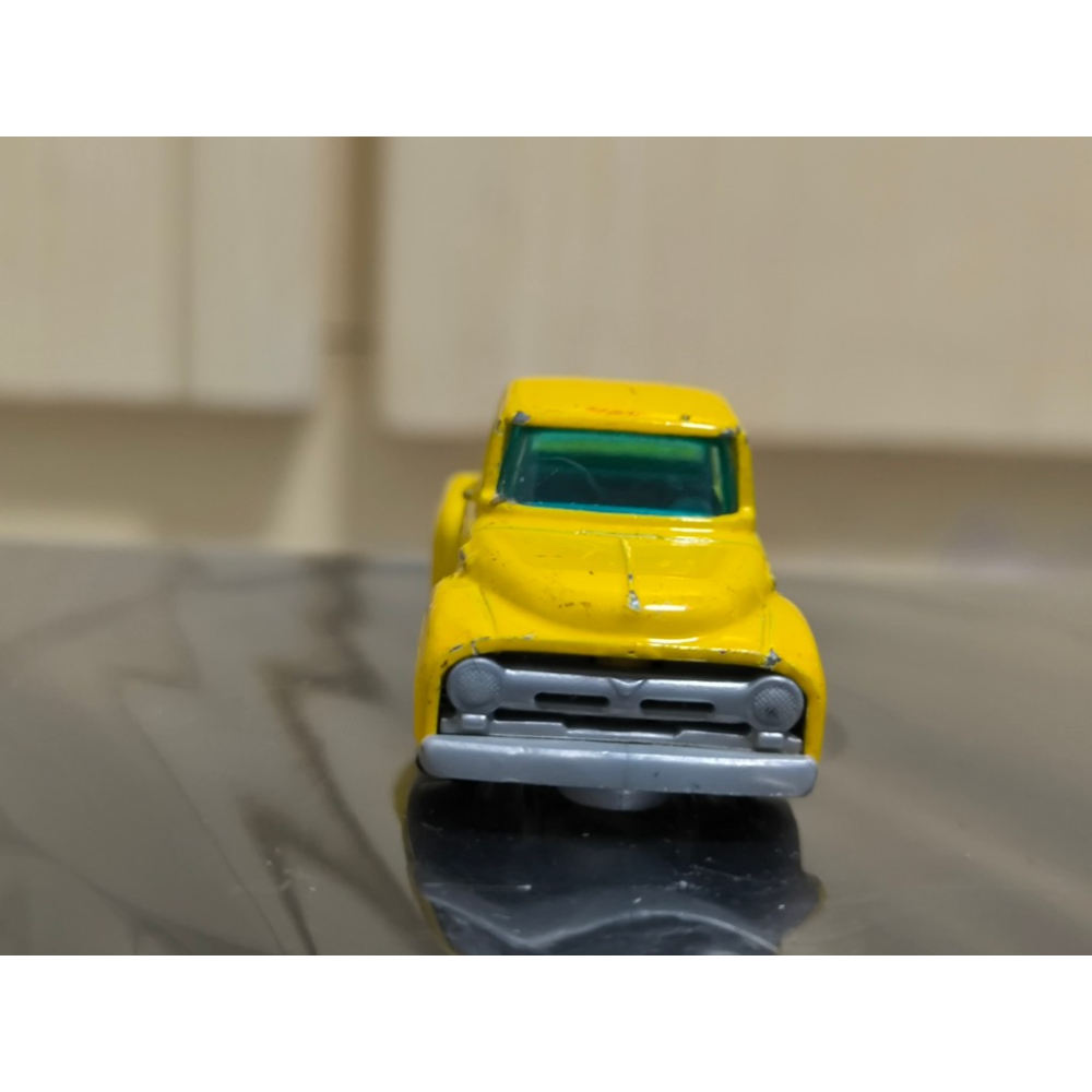二手玩具汽車-Matchbox 1956 FORD F-100 Pickup MOONEYES EQUIPMENT-細節圖2
