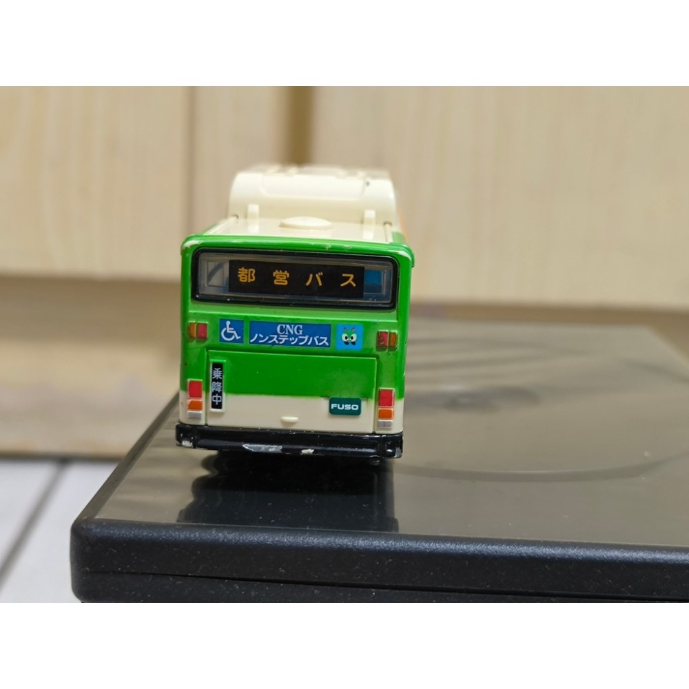 二手玩具汽車-Diapet DK 4104 Tokyo Non Step Bus 日本東京都營巴士 1/64 無台階-細節圖2