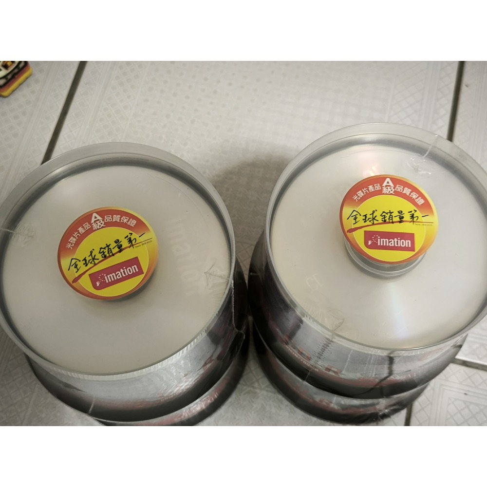 全新久放-Imation 52X CD-R 空白光碟片 700 MB 80 分鐘 每桶50片-細節圖2