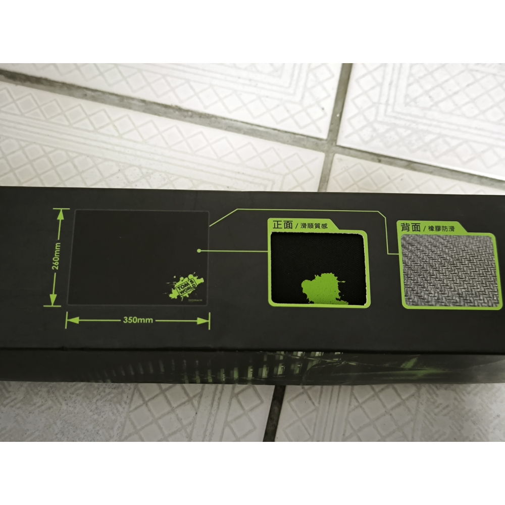 全新久放-湯姆熊 Tom＇s World 軟質 滑鼠墊 35*26*0.3公分-細節圖2