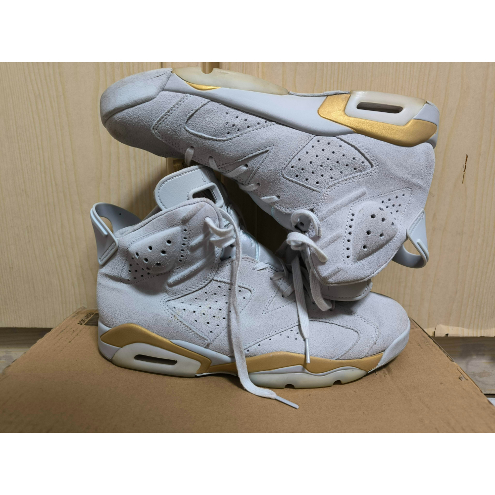 二手球鞋-Nike AJ 6 Retro Craft 鞋況見圖 29CM女碼 US12 DQ4914-074-細節圖2