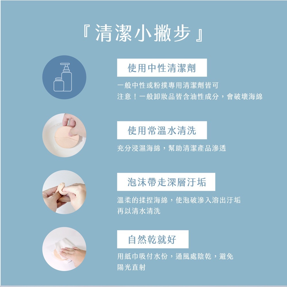 【永和三美人】海特大#424 專業化妝海綿 12入 抽取式盒裝-細節圖7