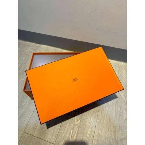 現貨商品 全新商品 專櫃正貨 保證真品 Hermes 經典橘盒(可裝鞋子大小)