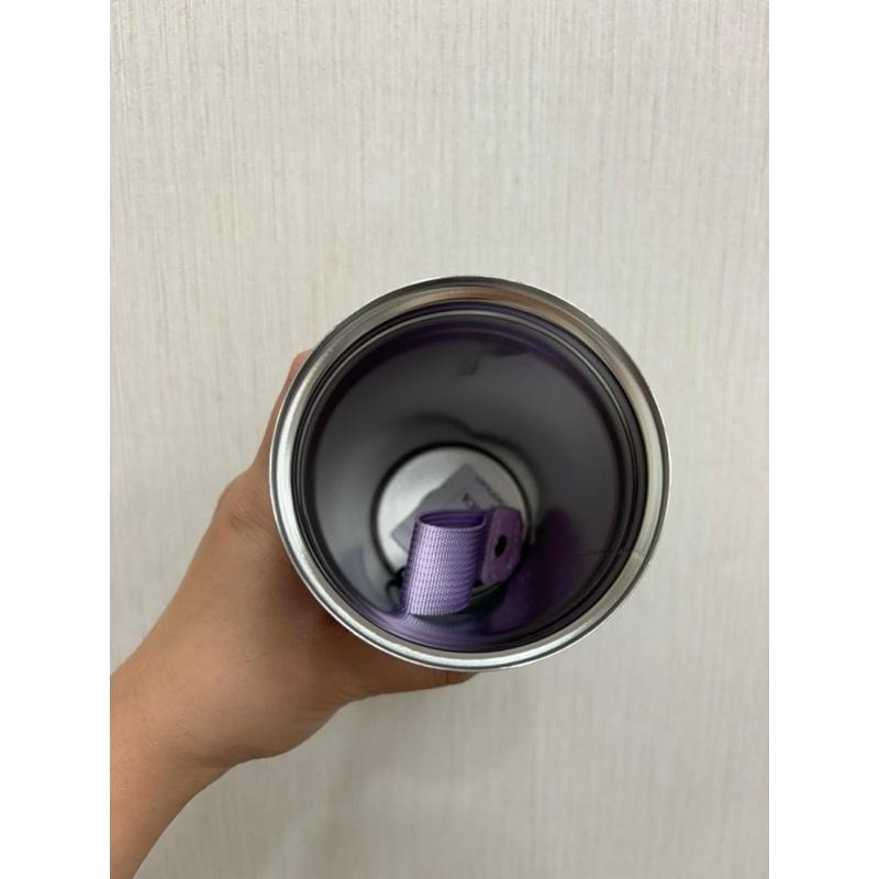 現貨商品 全新商品 紫色馬克龍304智能保溫瓶咖啡杯水壺-細節圖5