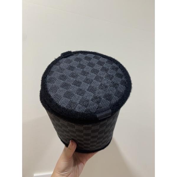 全新商品 現貨商品 經典海馬牌棋盤格車用垃圾桶-細節圖2