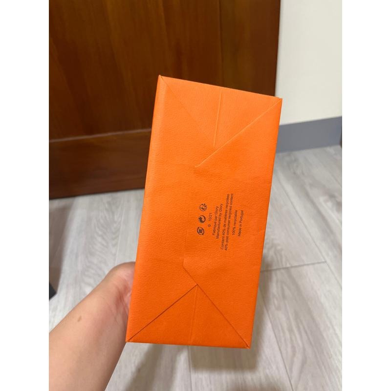 現貨商品 全新商品 Hermes 專櫃正貨經典橘色紙袋 長42 寬21-細節圖4