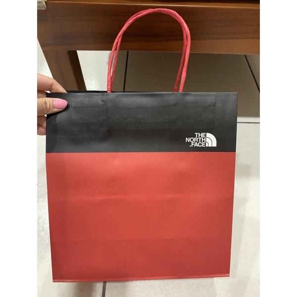 The North Face 專櫃正貨紙袋 現貨全新 長26寬26-細節圖2
