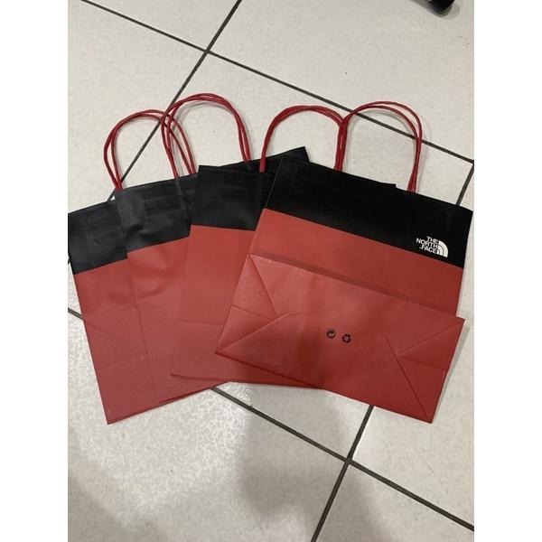The North Face 專櫃正貨紙袋 現貨全新 長26寬26-細節圖5