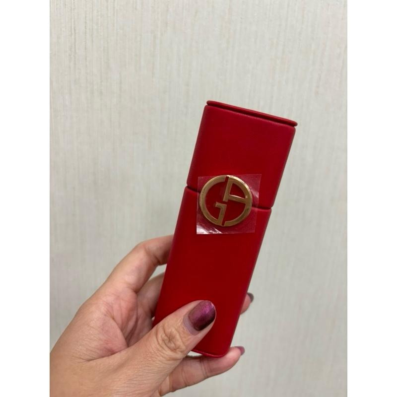 現貨商品 全新商品 專櫃正貨 阿曼尼經典紅色唇蜜盒-細節圖4
