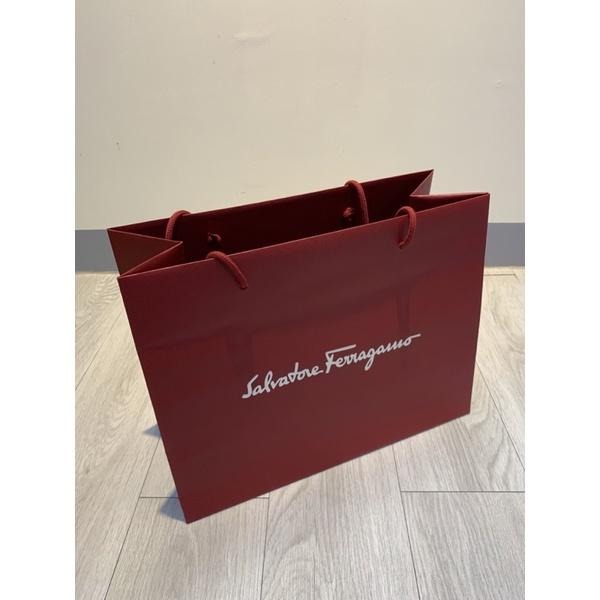 現貨商品 全新商品 菲拉格慕Salvatore Ferragamo專櫃精品紙袋-細節圖6