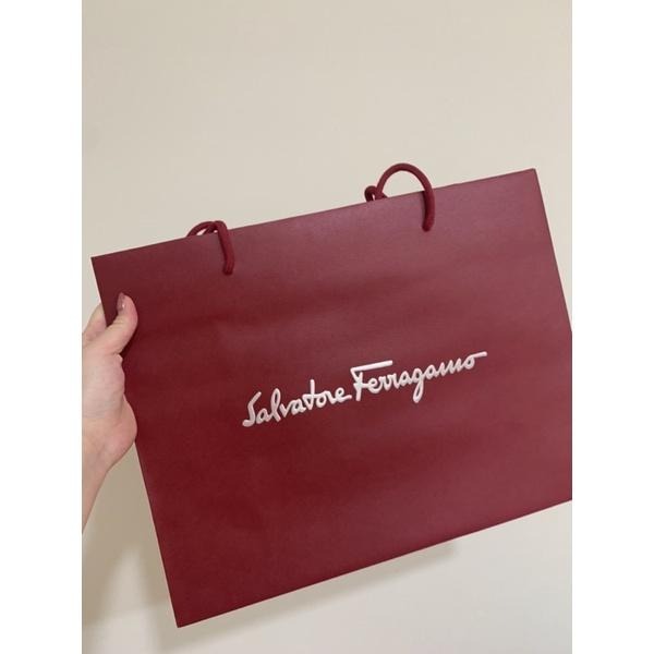 現貨商品 全新商品 菲拉格慕Salvatore Ferragamo專櫃精品紙袋-細節圖7