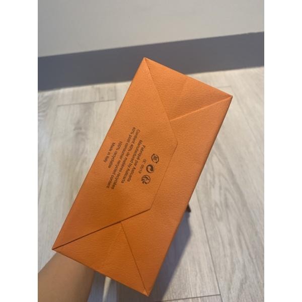 全新商品 現貨商品 Hermes 專櫃正貨經典橘色紙袋 長22 寬15-細節圖2