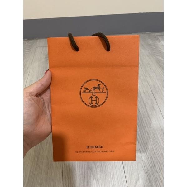 全新商品 現貨商品 Hermes 專櫃正貨經典橘色紙袋 長22 寬15-細節圖5