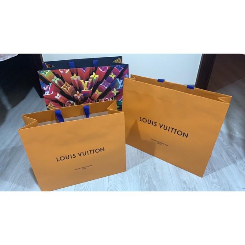 台北面交 Louis Vuitton路易威登 專櫃正貨紙袋 全新商品-細節圖2