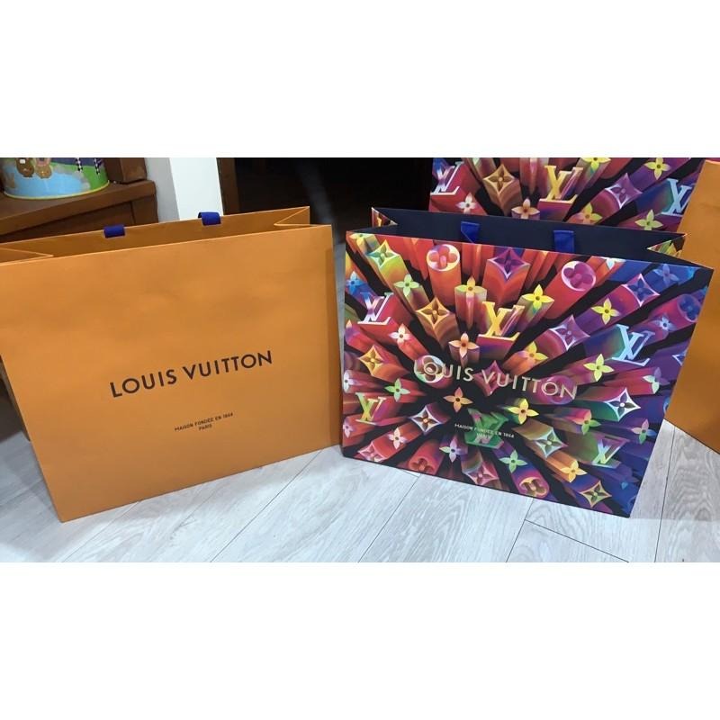 台北面交 Louis Vuitton路易威登 專櫃正貨紙袋 全新商品-細節圖3