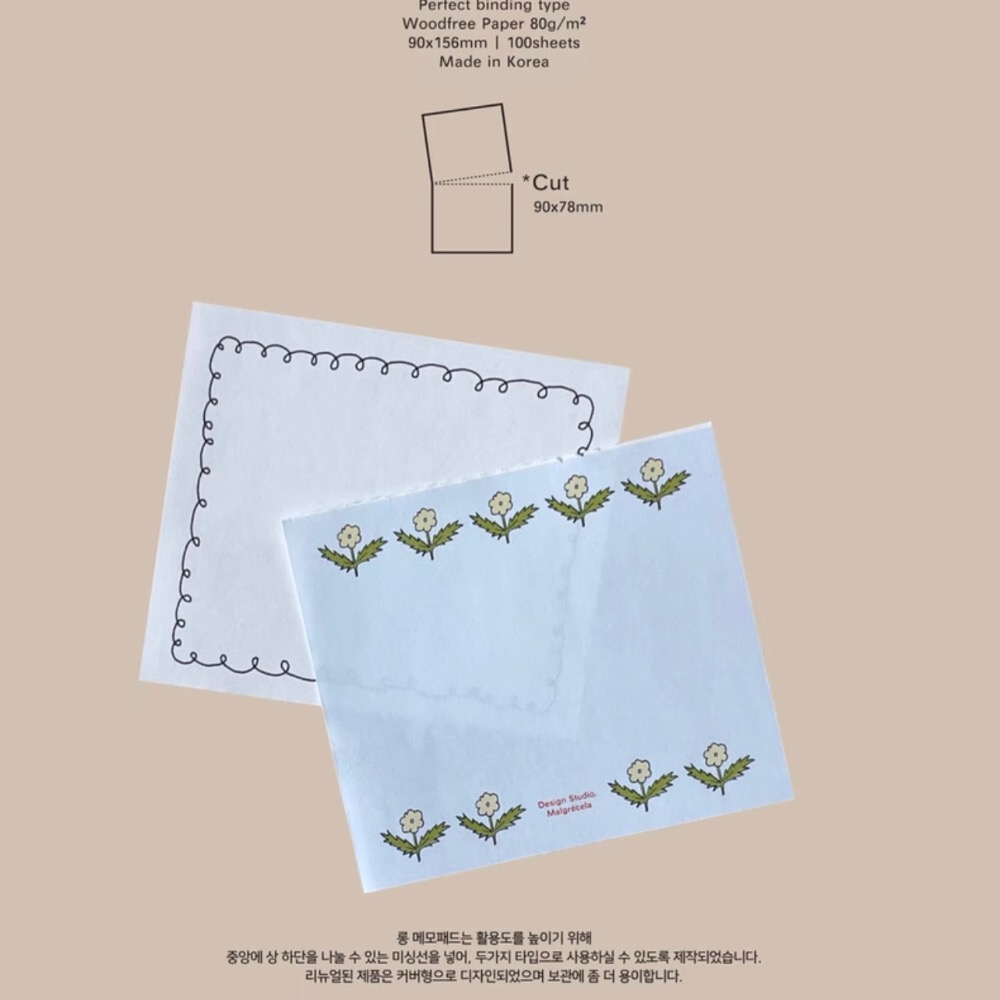 韓國小眾牌便簽分裝-細節圖2