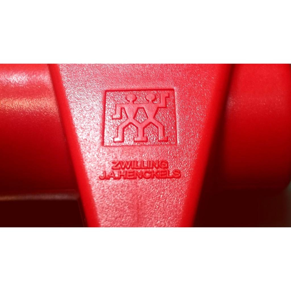 德潮風【現貨】德國製最便宜雙人牌ZWILLING磨刀器新品防疫利器現貨磨刀石紅色經典款!降價 459元立擁利刀-細節圖5