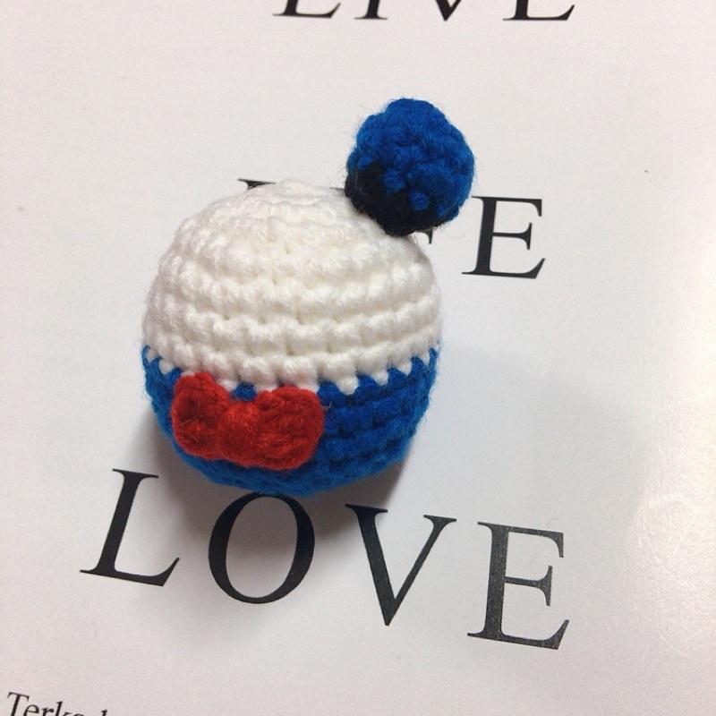 💟雙甯小舖💟 小熊維尼 米奇 米妮 毛線針織娃娃 鑰匙圈 三眼怪 迪士尼娃娃 熊抱哥 黛西 唐老鴨 手工編織-細節圖6