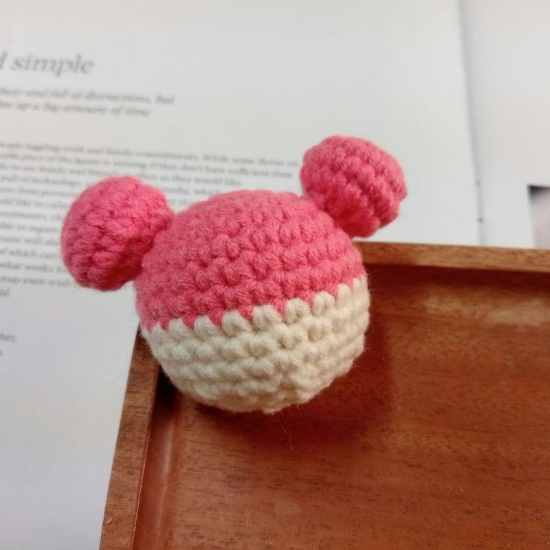 💟雙甯小舖💟 小熊維尼 米奇 米妮 毛線針織娃娃 鑰匙圈 三眼怪 迪士尼娃娃 熊抱哥 黛西 唐老鴨 手工編織-細節圖7