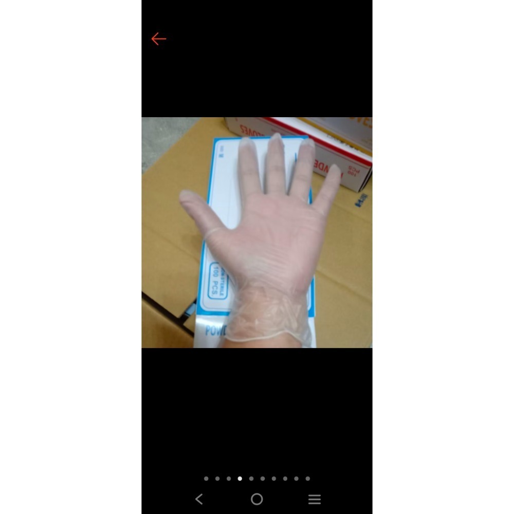 手套 pvc手套 PVC手套 pvc無粉手套 贈品隨機 厚款100支  PVC無粉手套 檢驗手套  中厚手套 塑膠手套-細節圖7