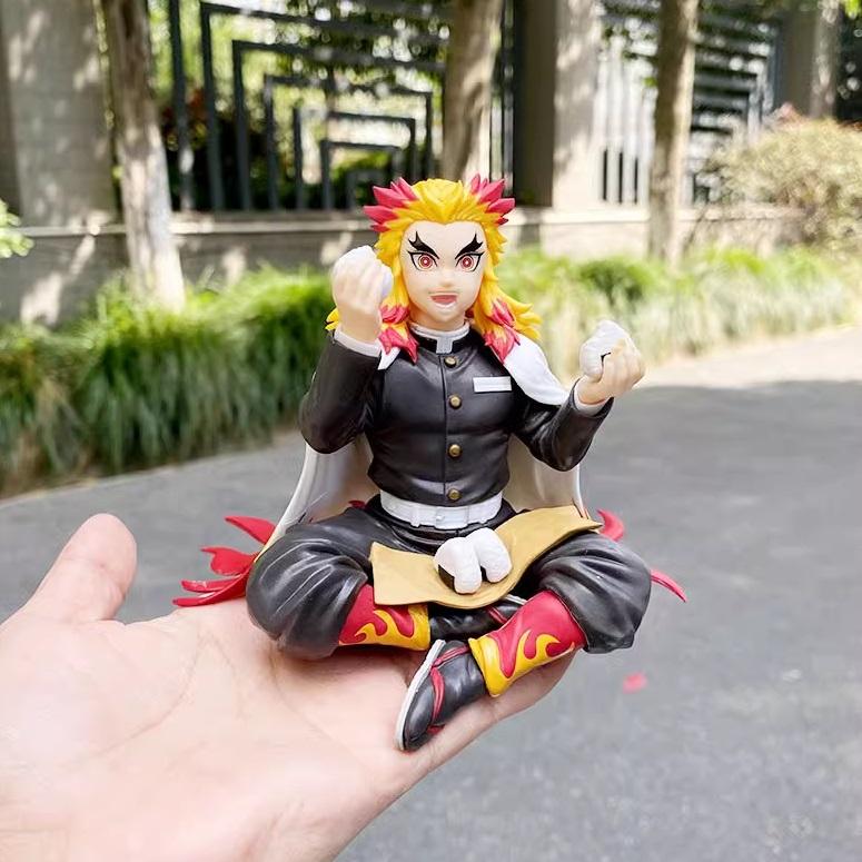 【正版公仔🔥免運】鬼滅之刃 炎柱 公仔 生日禮物 正版公仔 禮物  鬼滅之刃公仔 周邊 小公仔 鬼滅公仔  炎柱公仔-細節圖2