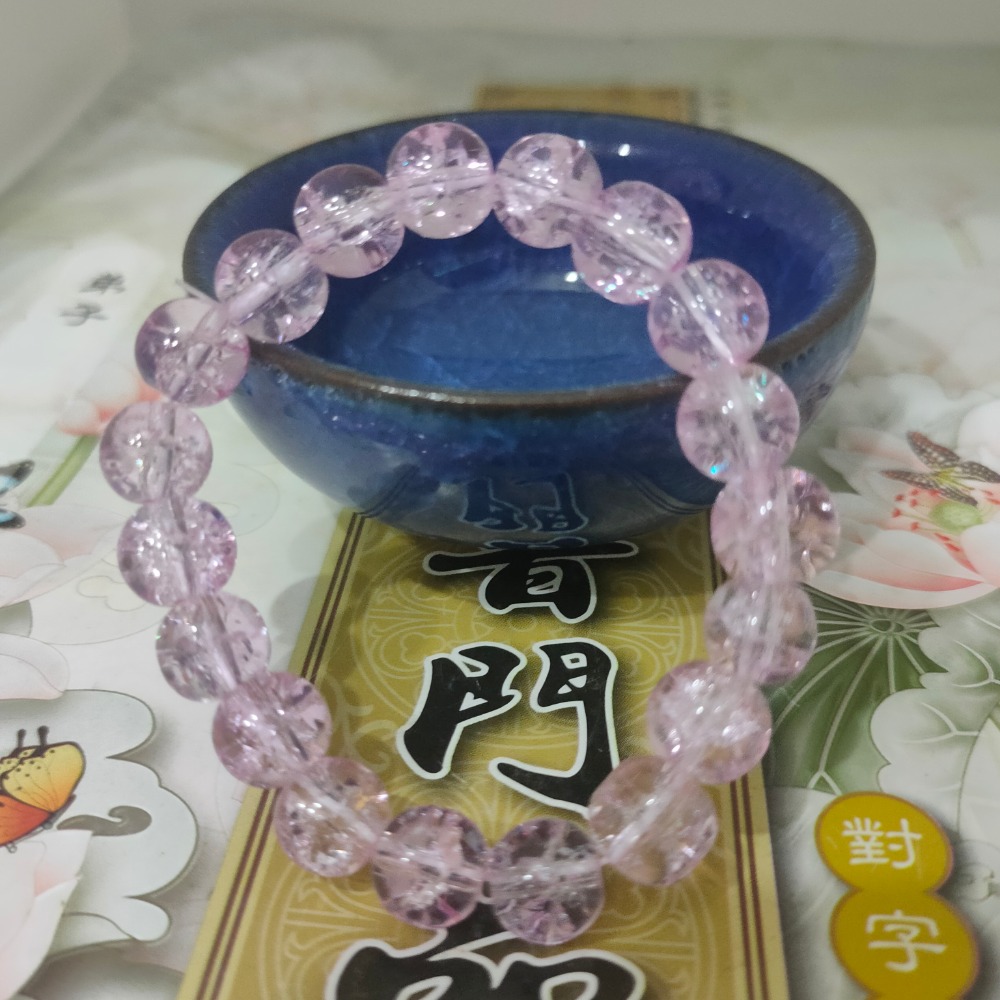 爆花粉水晶手鏈手串-細節圖3