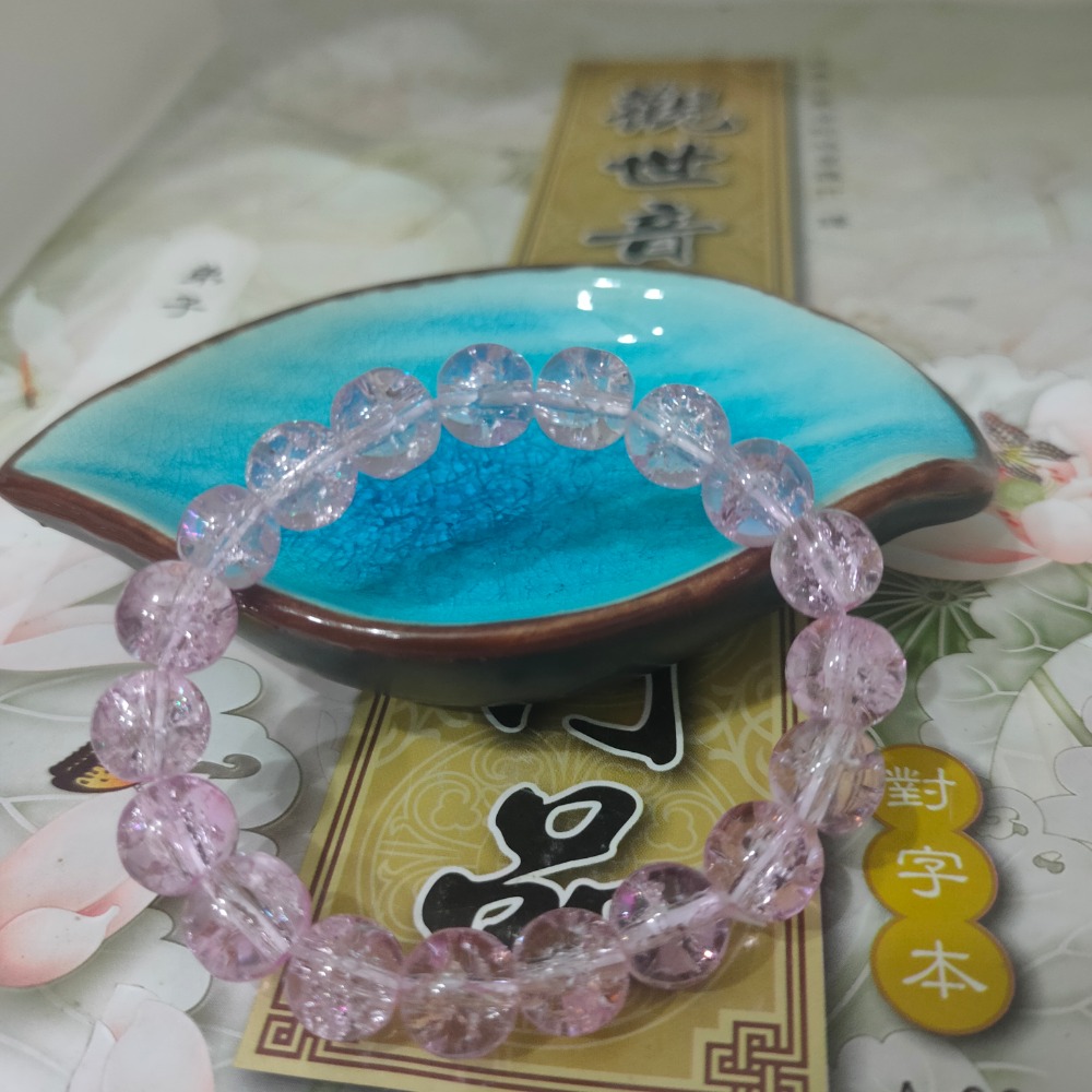 爆花粉水晶手鏈手串-細節圖6