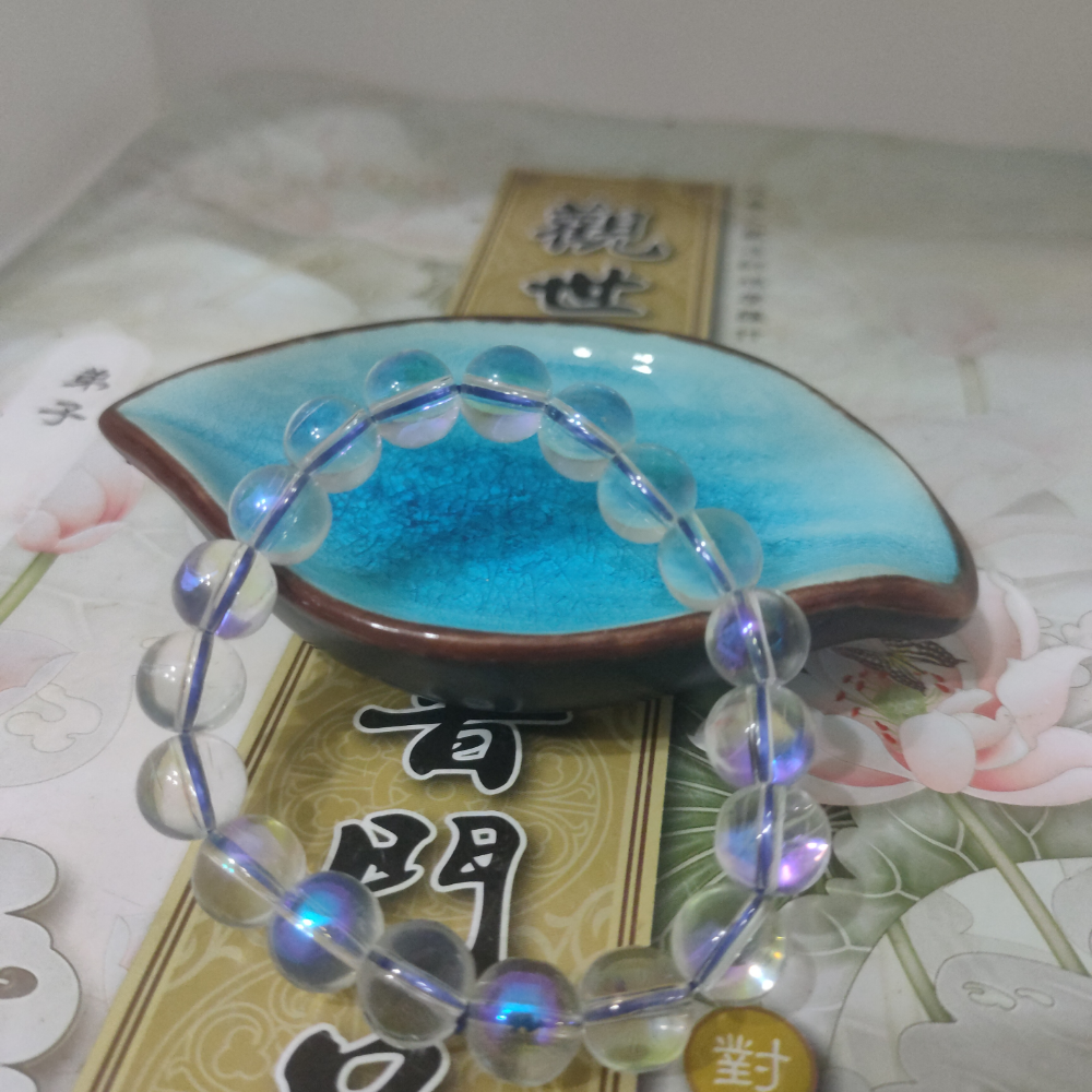 月光石水晶手鏈手串-細節圖2