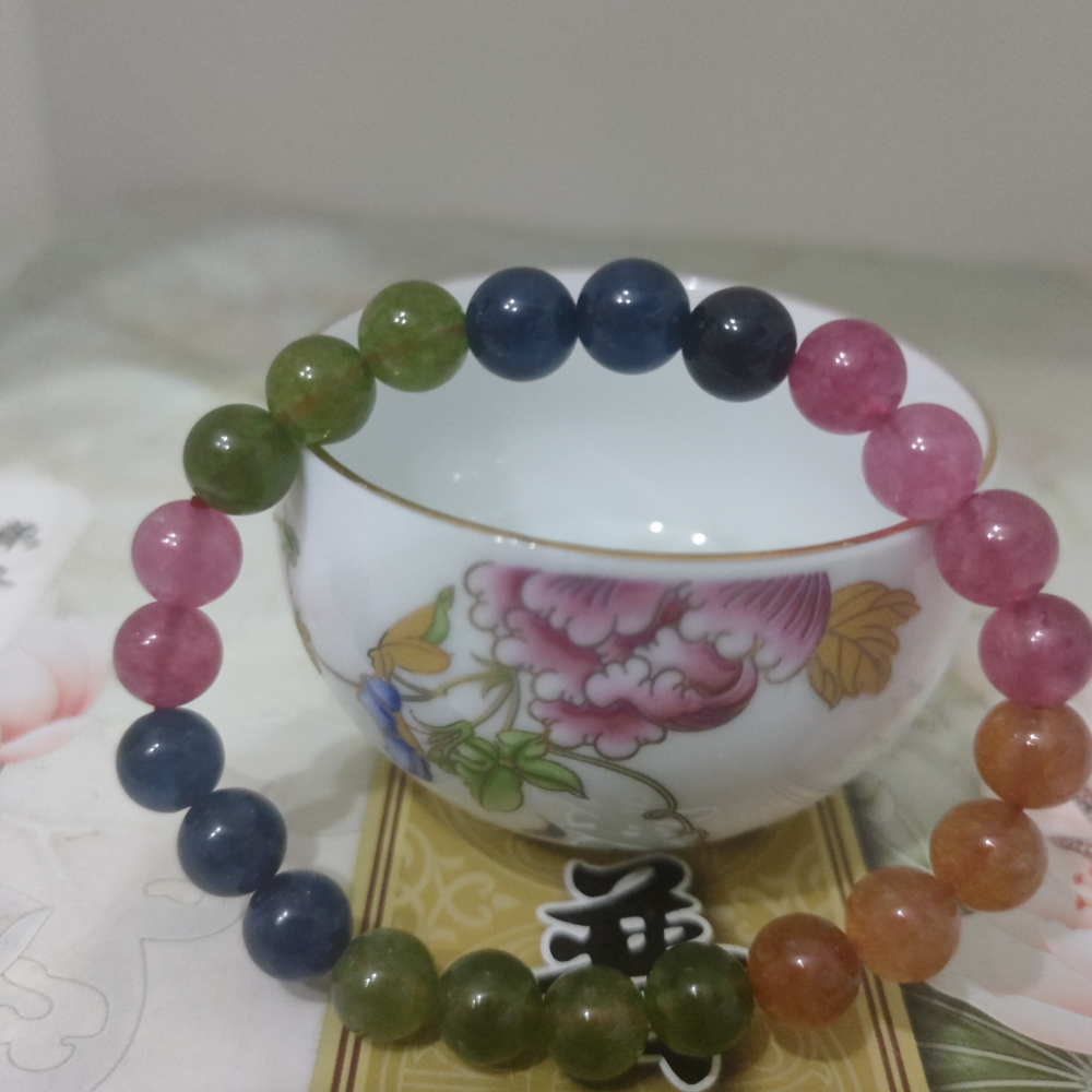碧璽水晶手鏈手串-細節圖5