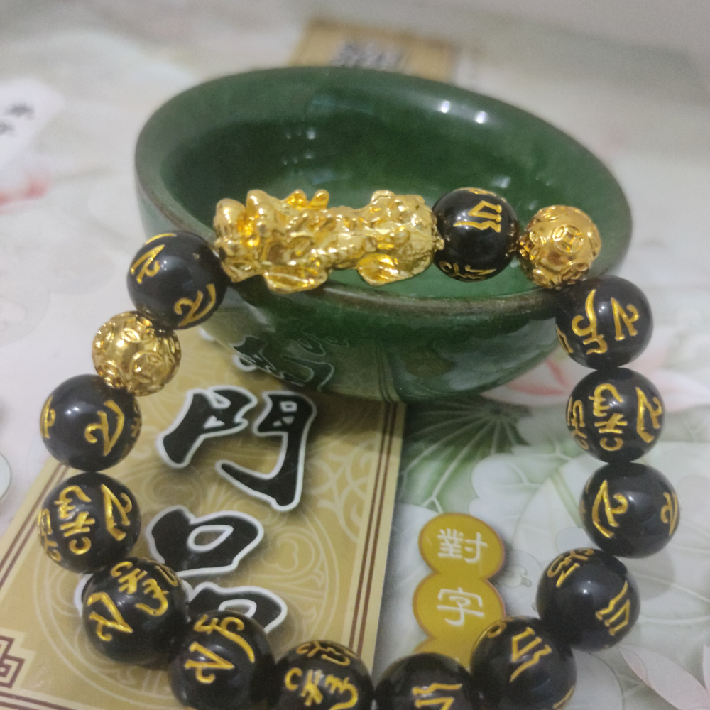 財源滾滾貔貅水晶手鏈手串-細節圖4