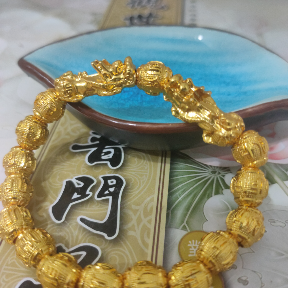 六字真言貔貅水晶手鏈手串-細節圖2