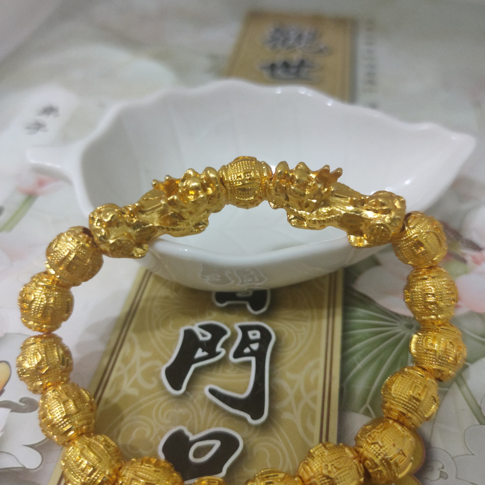 六字真言貔貅水晶手鏈手串-細節圖3