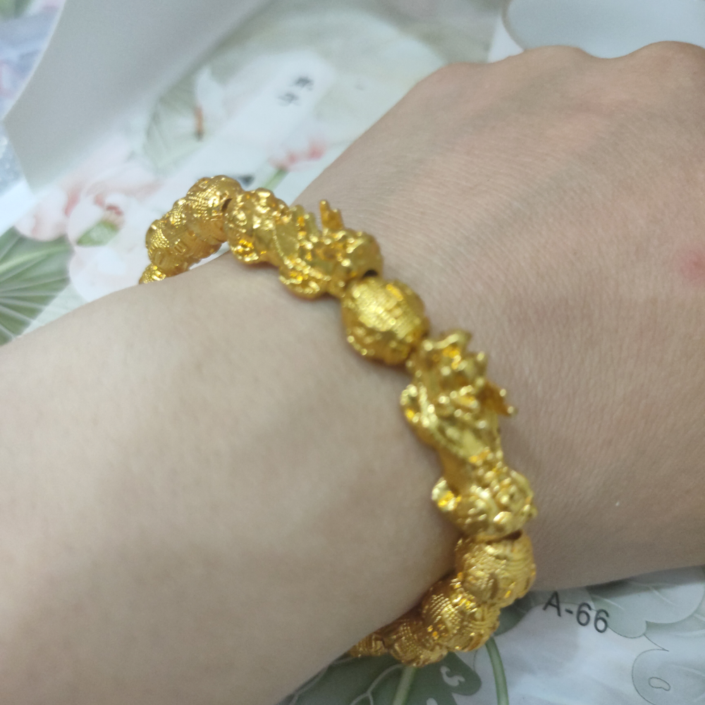 六字真言貔貅水晶手鏈手串-細節圖6