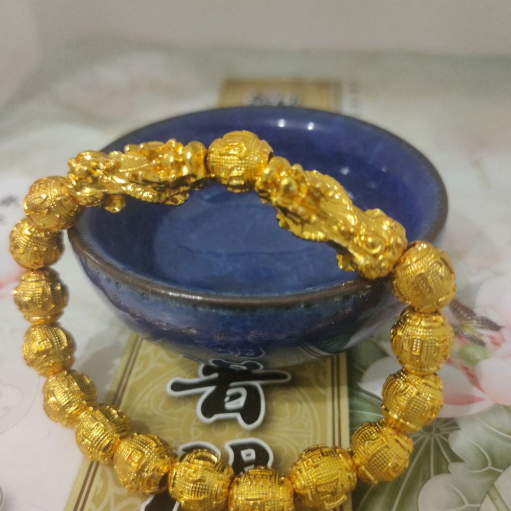 六字真言貔貅水晶手鏈手串-細節圖7