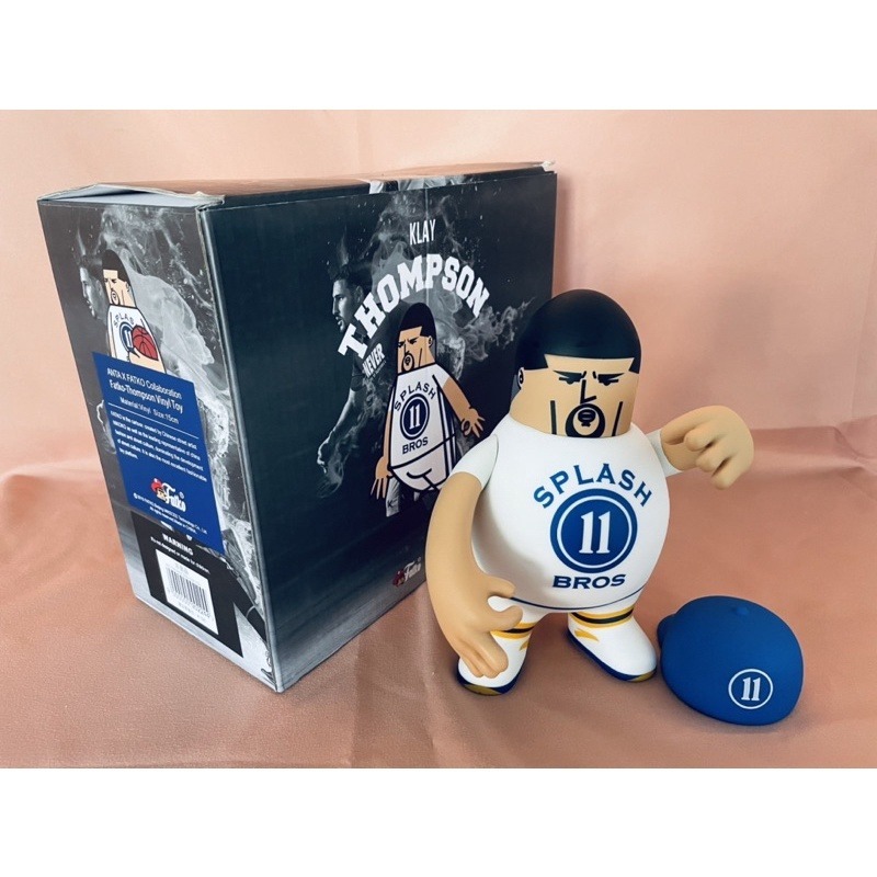 [二手實用級] Klay Thompson K湯 克雷 克萊 湯普森 Q版公仔-細節圖2