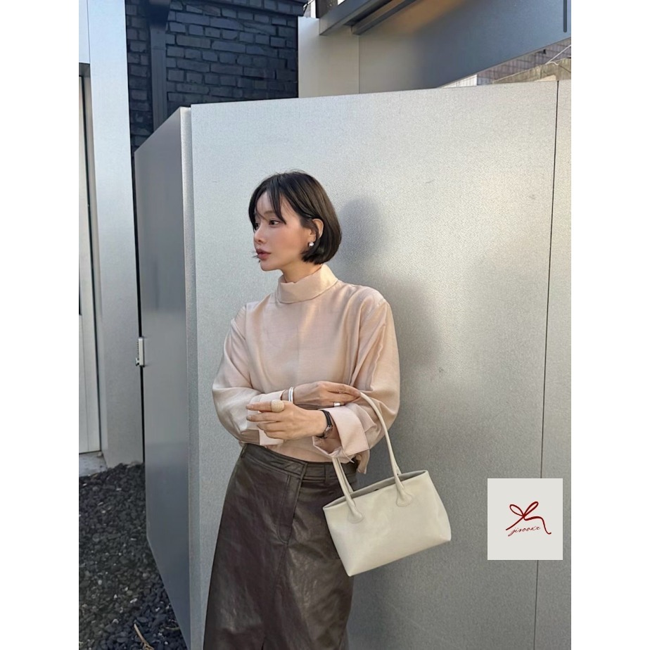 DEARNI 唯美弧形提把肩背包肩背包 小型手提包-細節圖2