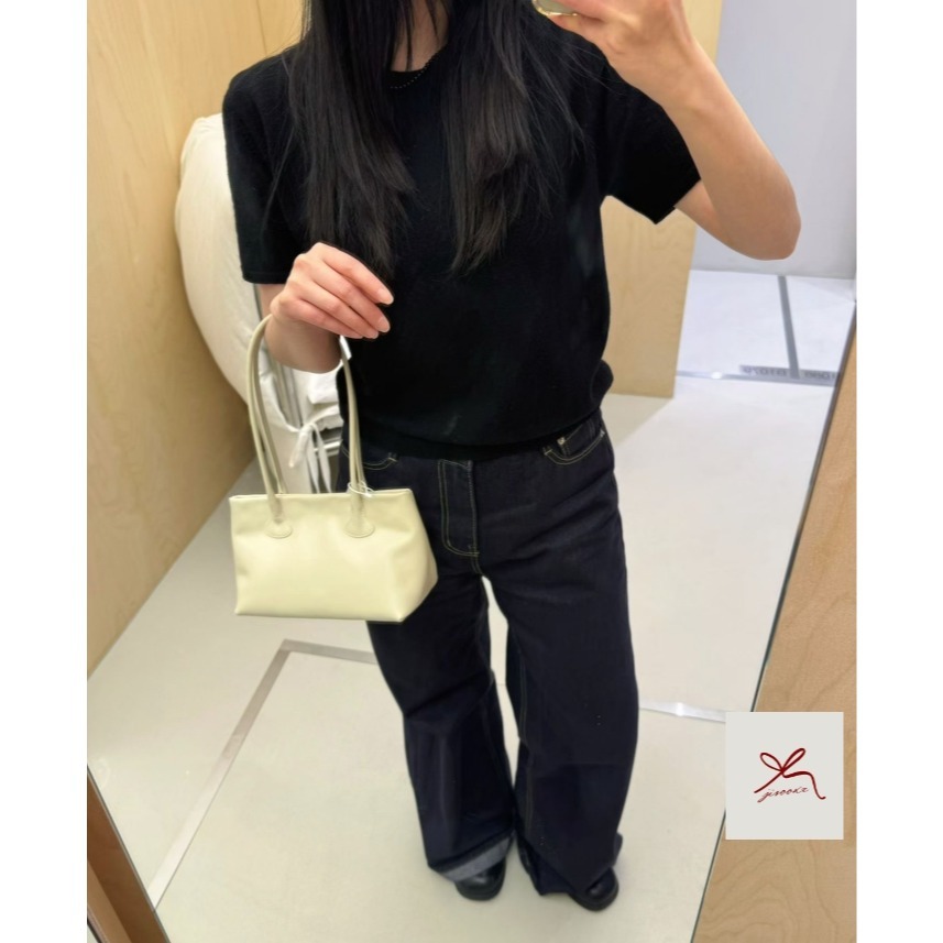 DEARNI 唯美弧形提把肩背包肩背包 小型手提包-細節圖10