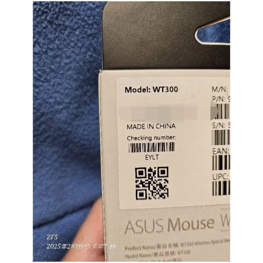商品詳情 Asus WT300 2.4G 無線滑鼠（全新）-細節圖3