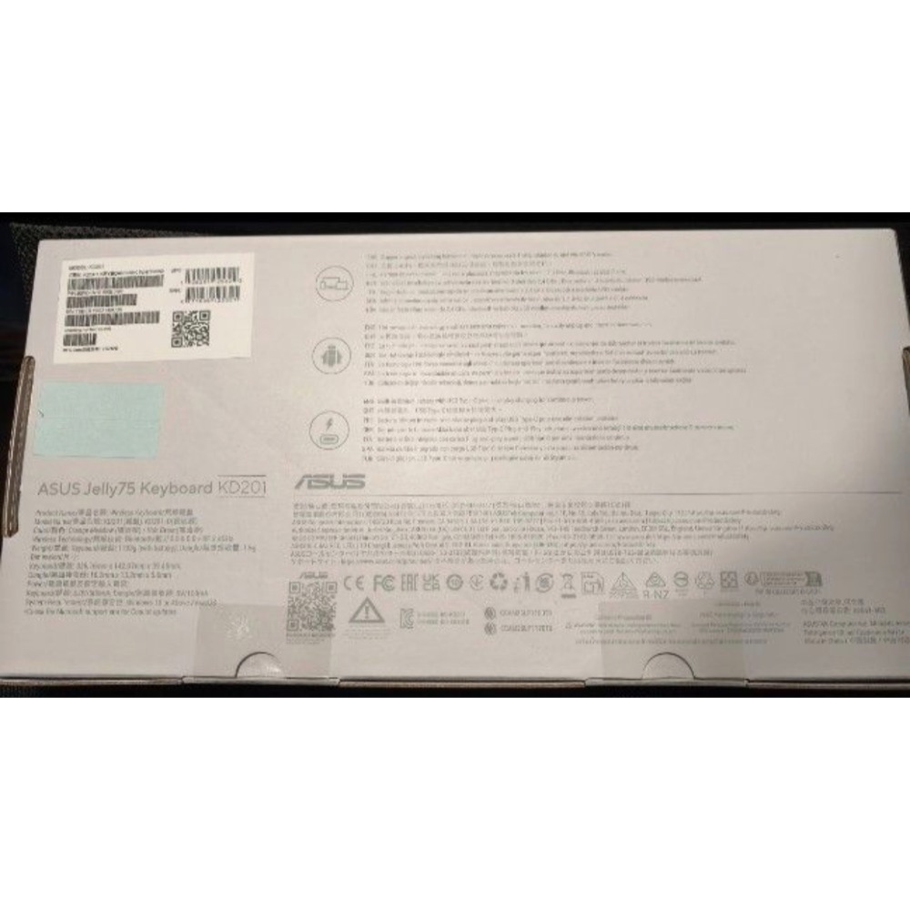 華碩 ASUS Jellv75KD201無線機械式（曠野橙） 鍵盤無線鍵盤機械式鍵盤-細節圖2