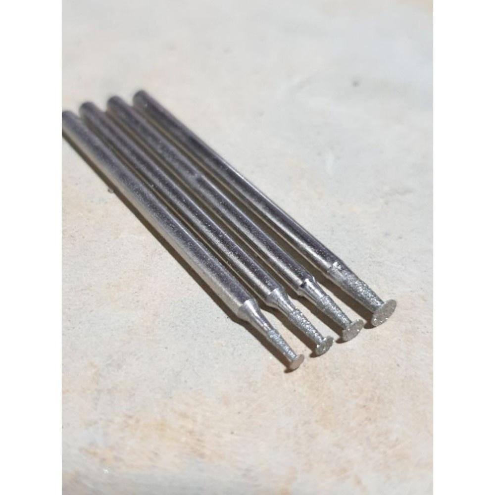 【七彩翡翠】2.35柄 80目 K針 薄片針 金剛砂磨頭 鑽石磨頭 開窗 流氓窗-細節圖5