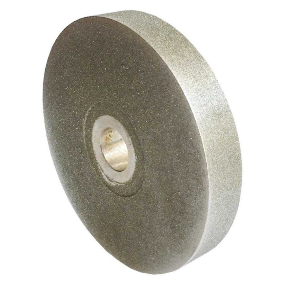 【七彩翡翠】4吋 100mm 寬版 金剛砂輪 平行輪 成型輪 側邊輪 圓珠 佛珠 打磨 翡翠 玉石 去皮-細節圖3