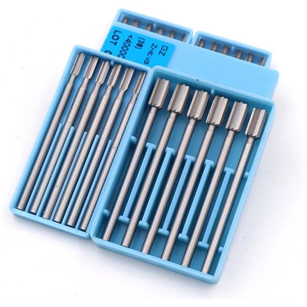 【七彩翡翠】2.35柄 鎢鋼 單直牙針 木工 頭髮 輪廓 雕刻 磨頭 微雕 木雕-細節圖3